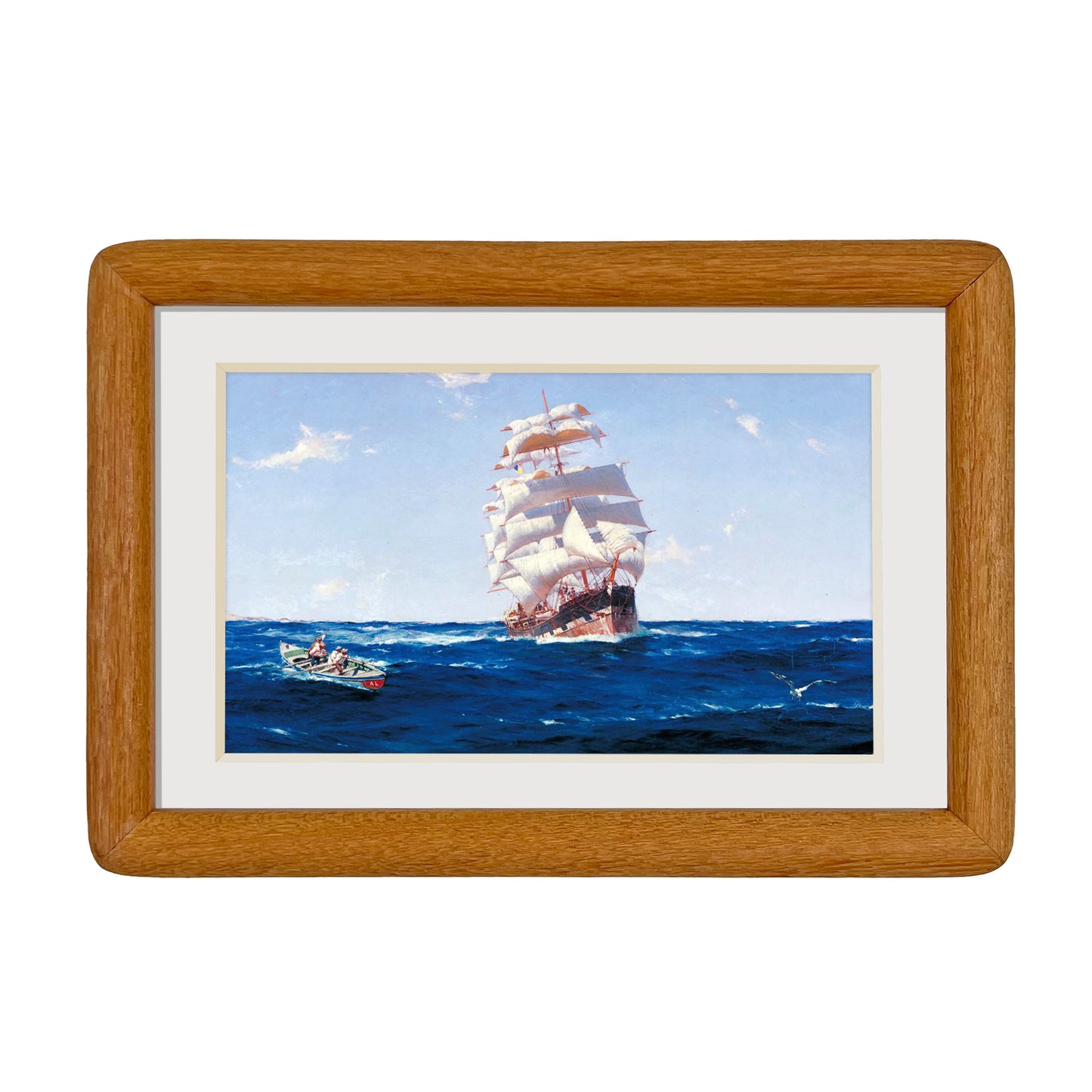 ROUND - Wooden Picture Frame